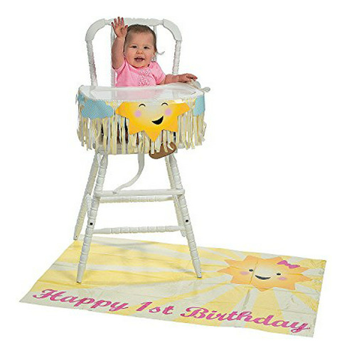 Paquetes De Fiesta - You Are My Sunshine High Chair Kit - 1s
