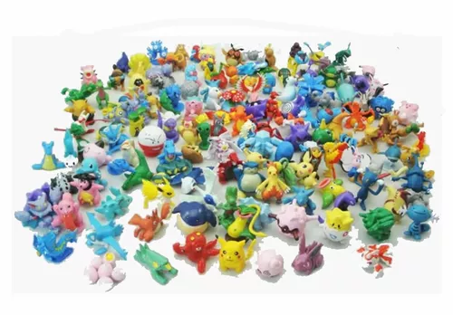 Miniatura Pokemon 24 Bonecos Sortidos Pikachu & Cia