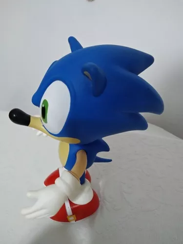 Boneco Sonic Grande Articulado Cm.25 Da Collection - Usado