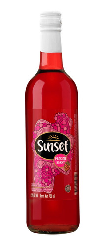 Sunset Cool Berry Vino Ligeramente Gasificado  750 Ml