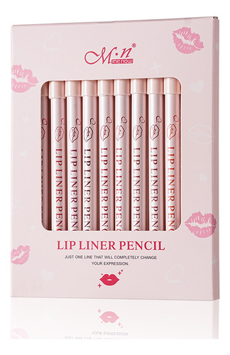 Set De Bolígrafos De Color Mate Para Brillo De Labios, Fácil