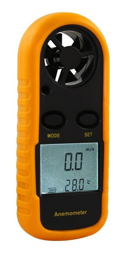 Anemometro Digital Portatil Con Temperatura Gralf Wh816