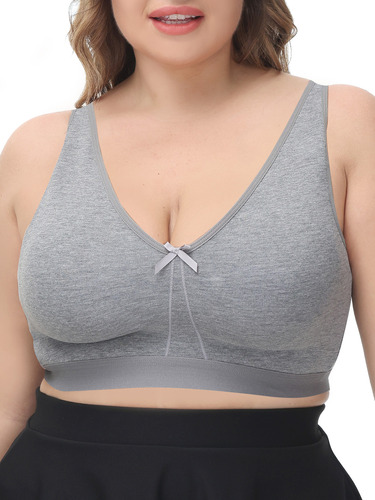 Ropa Interior Femenina, Sin Talla, Sujetadores Finos Con Aro