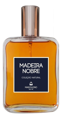 Perfume Amadeirado Com Óleo Essencial De Madeira Nobre 100ml