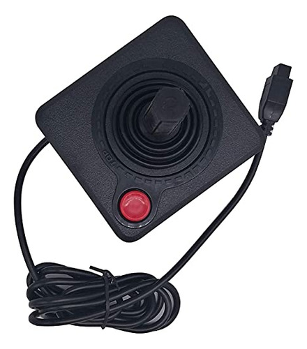 Pack Gamepad Retro Para Atari 2600 - Joystick Negro