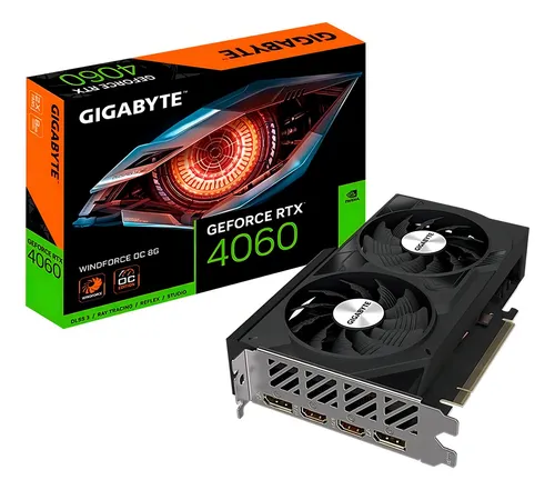 Tarjeta gráfica Gigabyte Geforce Rtx 4060 8GB