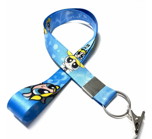 Cordão Lindinha Meninas Super Poderosas C0681p Com Jacaré