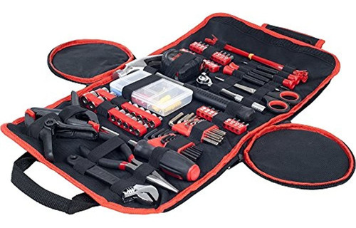 Stalwart Kit De Herramientas Hogar Auto & Oficina En Roll Up