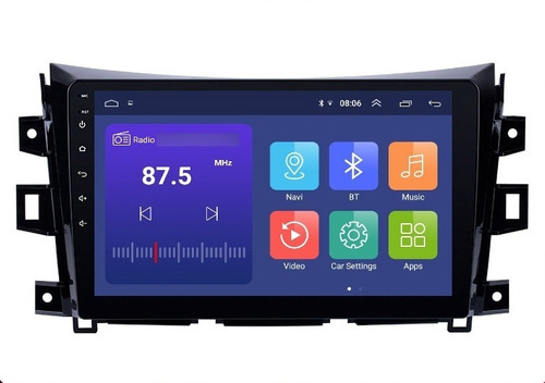 Radio Android 12 Nissan Frontier 4x64g Carplay Android Auto 