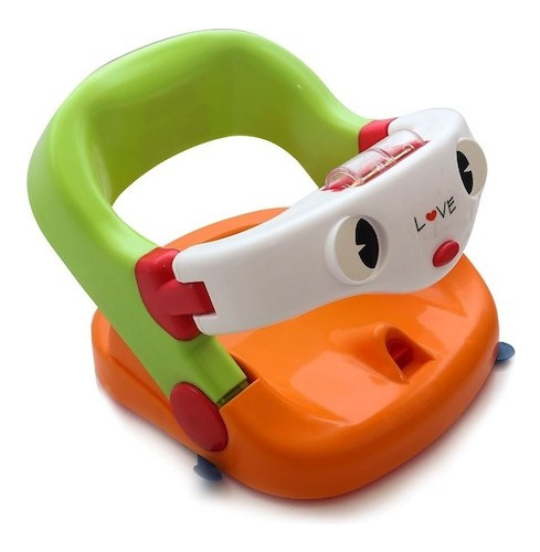 Aro De Baño Para Bebe Love Giratorio Juegos Asiento Reclina