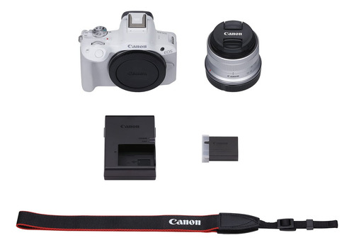 Canon Eos R50 5812C012 Cámara De Vlogging Sin Espejo Color Blanco