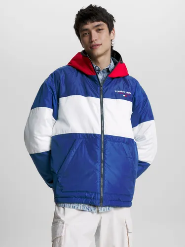 Chaqueta Azul Reversible Colorblock Para Hombre Tommy Hilfiger Tommy Jeans