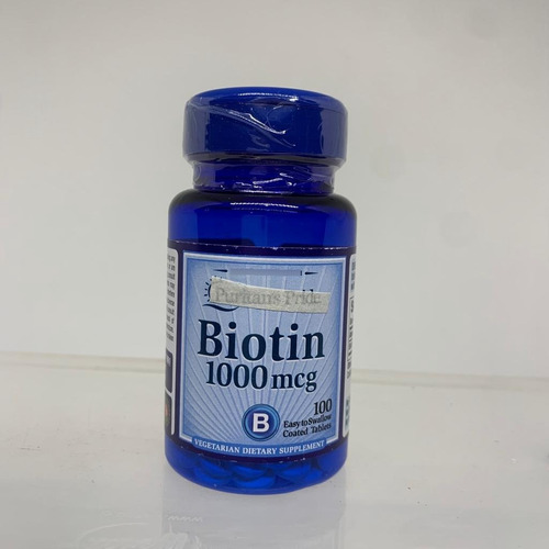 Biotin 1000mcg 100 Tab Puritans Pride