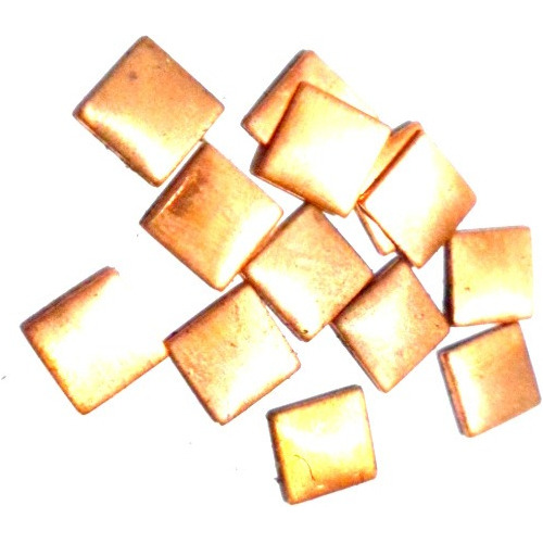 Cuadrados De Cobre 7 X 7 Mm (50 Uds)