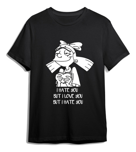 Polera  Helga - Te Odio Pero Te Amo - Hey Arnold 