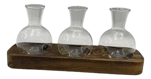Jarrones De Hidropónicas, Macetero De Cristal Moderno Con
