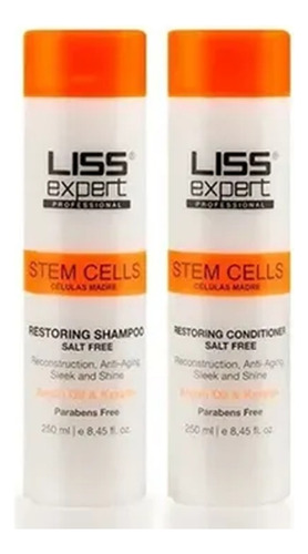 Kit Shampoo Y Acondicionador Liss Expert Sin Sal C/u250ml