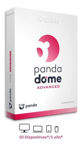 Antivirus Panda Dome Advanced 10 Dispositivos 1 Año