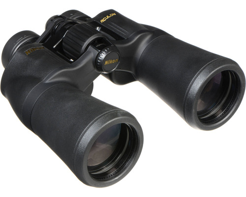 Binoculares Nikon Aculon A211 De 16x50 Color Negro
