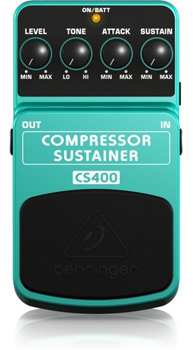 Pedal Behringer Compresor Sustainer Cs-400 Envío Gratis Cuot