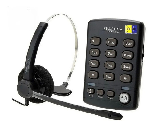 Plantronics - Teléfono Con Diadema T110 - Para Call Center