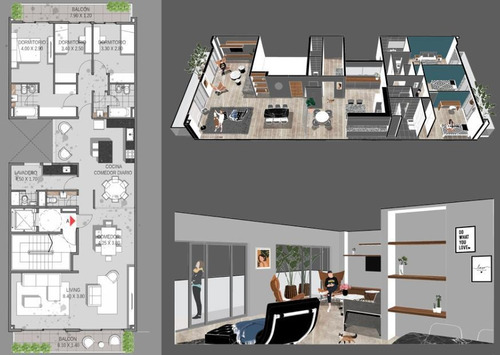 Imagen 21 de 23 de Reservado- Venta Departamento 4 Amb De 171m2, Piscina Y Sum, Cochera Fija - Oro 2200, Palermo