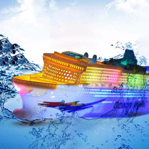 Colorido Transatlántico Para Niños, Barco, Barco T, Led Parp