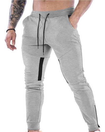 Pants Jogger Deportivo Slimfit Gym Entrenar Hombre Entubado