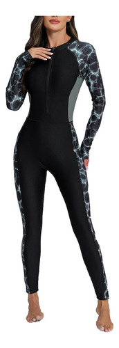 Alltoke Para Mujer Cuerpo Completo Con Cremallera Con Con De
