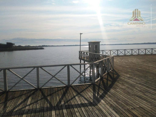 Imagem 12 de 30 de Terreno Molhado No Ilhas Park Eldorado, Lote Molhado, Tem Os Fundos E A Lateral Leste, Voltadas Para O Lago. - Te0209