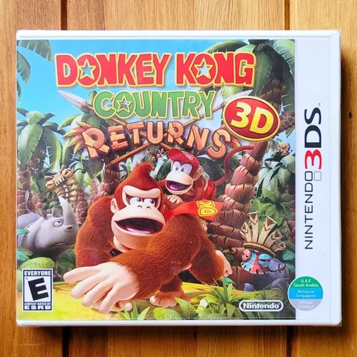 Jogo Donkey Kong Country Returns 3d - Nintendo 3ds