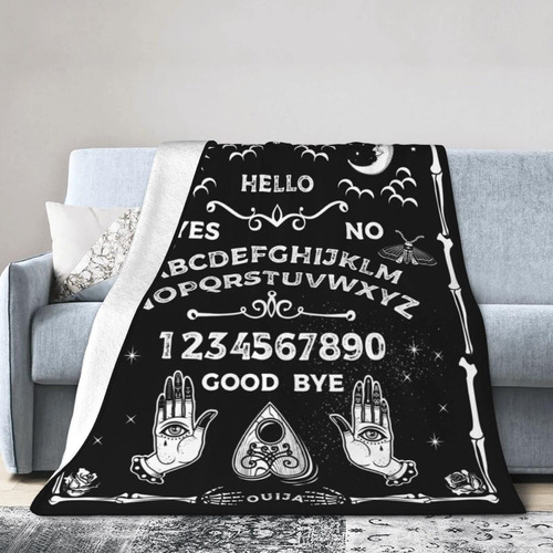 Ouija Board Manta Gótica Gótica Mágica Súper Suave Y Cálida 