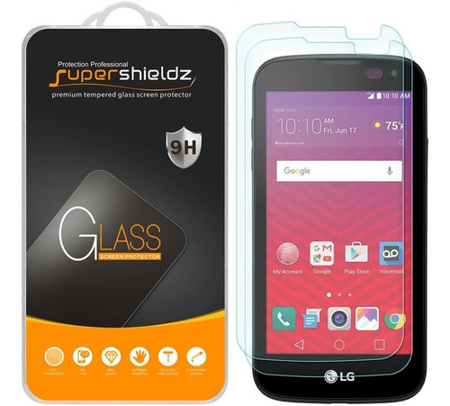 Protector De Pantalla Para LG K3 Supershieldz 2-pack