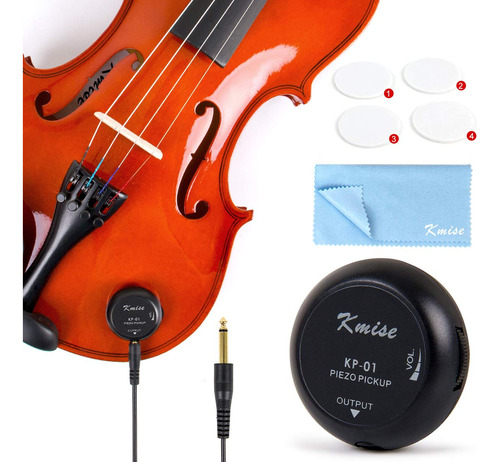 Pickup Piezo Transductor Para Guitarra Acustica Violin Cig