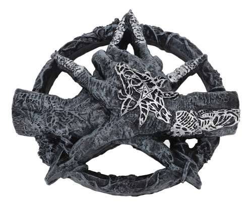 Decoración De Escultura De Mano De Diablo Finamente Pulida