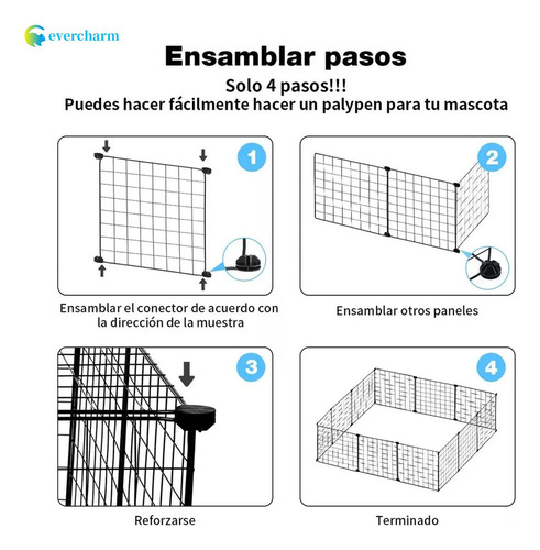 Jaula 12 Película Corral Para Mascota Para Perros Diy Rabbit