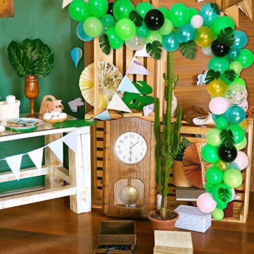 120 Piezas De Globos De Fiesta Temáticos De La Selva Globos
