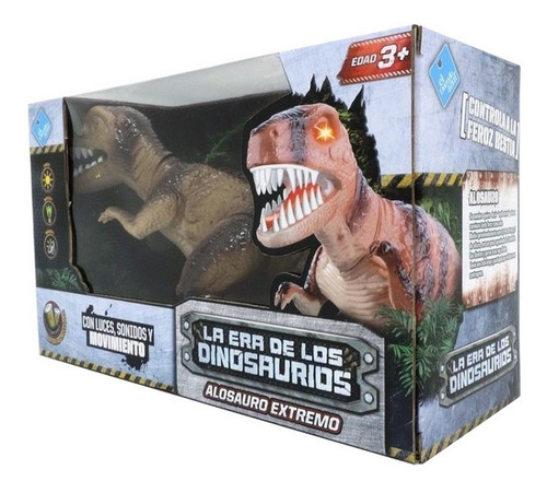 El Duende Azul Dinosaurio Luces Sonidos Movimiento Jlt 6676