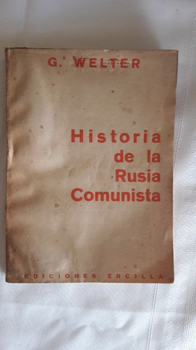 Historia De La Rusia Comunista Welter