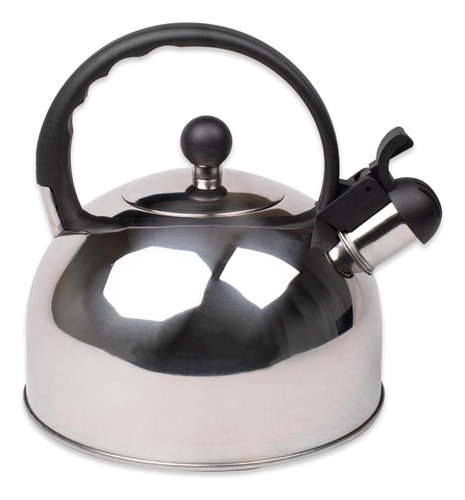 Tetera Doral Acero Inoxidable 2.5litros Con Pito