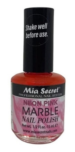 Smalte Marble Marmolado/acuarela Pink Neon Mia Secret 