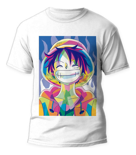 Playera Anime Manga One Piece Monkey D Luffy #2720