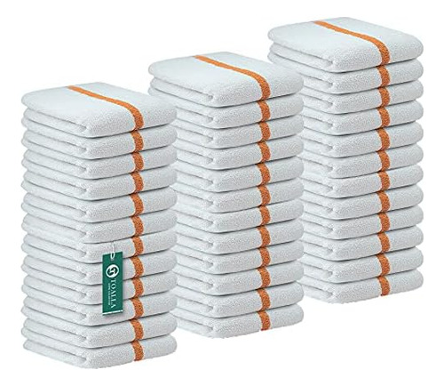 Juego De 36 Trapos De Cocina Con Diseño De Rayas Doradas, 6