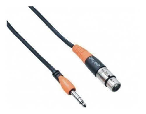 Cable Bespeco 1,00mt - Plug Estereo / Xlr Hembra Slsf100