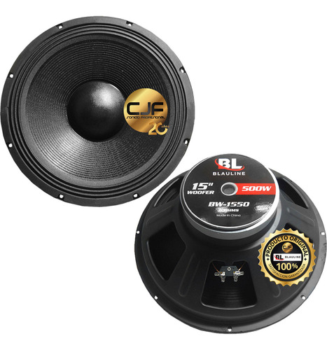 Parlante Woofer Blauline Bw 1540 15 400w/200rms 8 Ohms Cjf