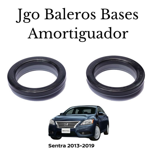 Baleros Base Amortiguador Delanteros Sentra 2017 Original