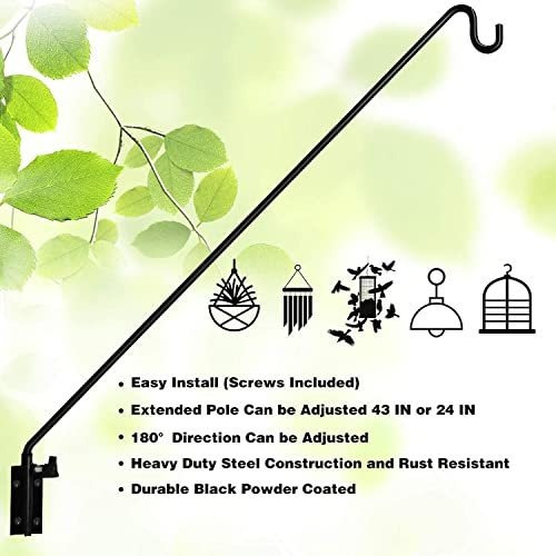 Gancho Para Terraza Mixxidea, Resistente, De Alcance Extendi