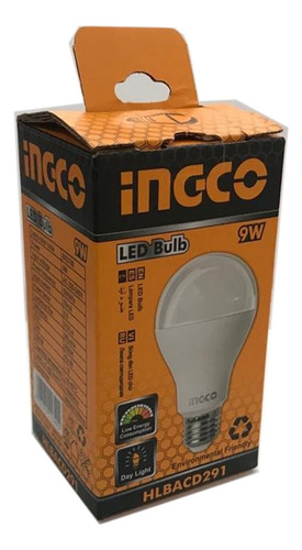 Lampara Led 9w E27 Luz Fria Ingco Hlbacd291 Calidad A Ma-ma