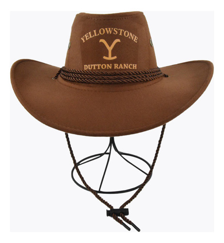 Sombrero De Vaquero De Yellowstone Con Ala Curva New 2024 C