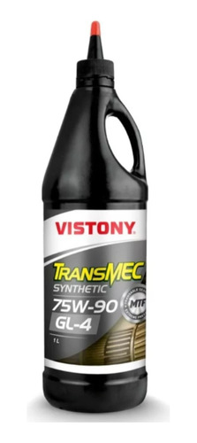 Aceite Para Transmisión 75w90 Gl-4 Sintetico Vistony 1 Lt